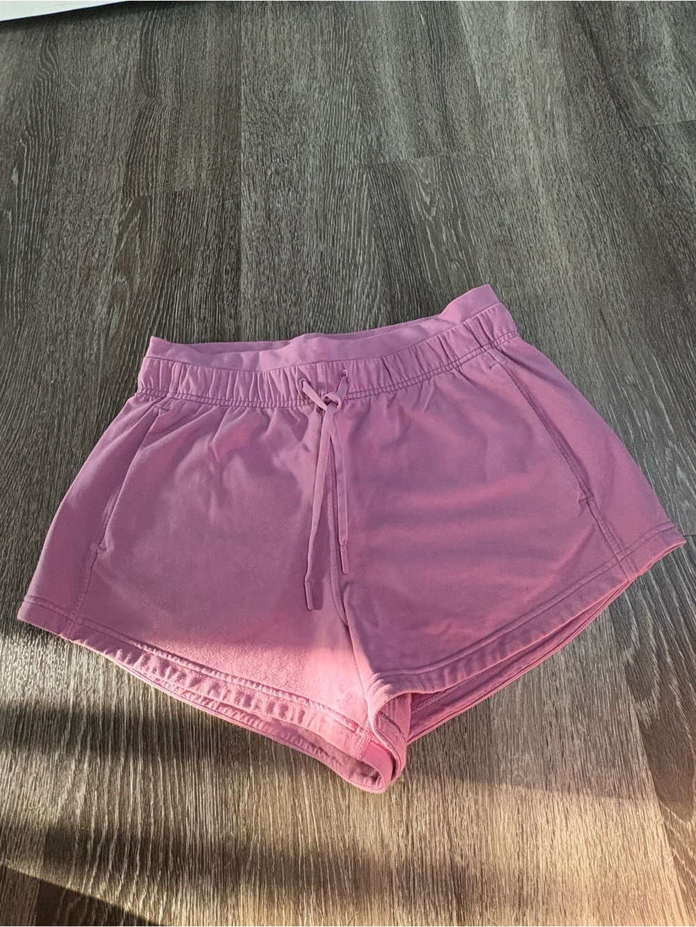 lululemon athletica Mauve Pink Athletic Drawstring Shorts